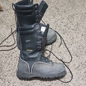 LaCrosse Black and Gray Outdoor Boots